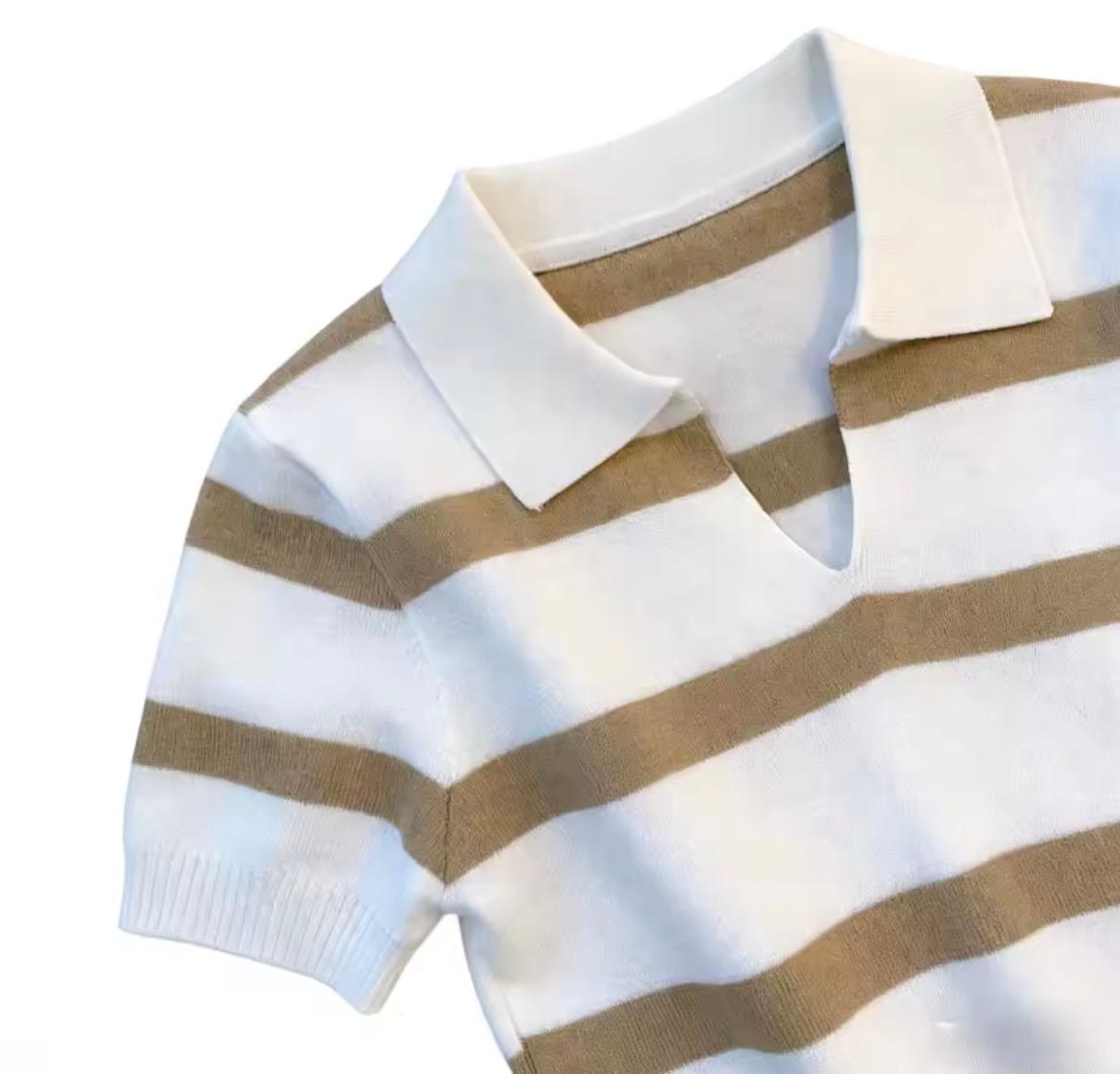Polo a righe