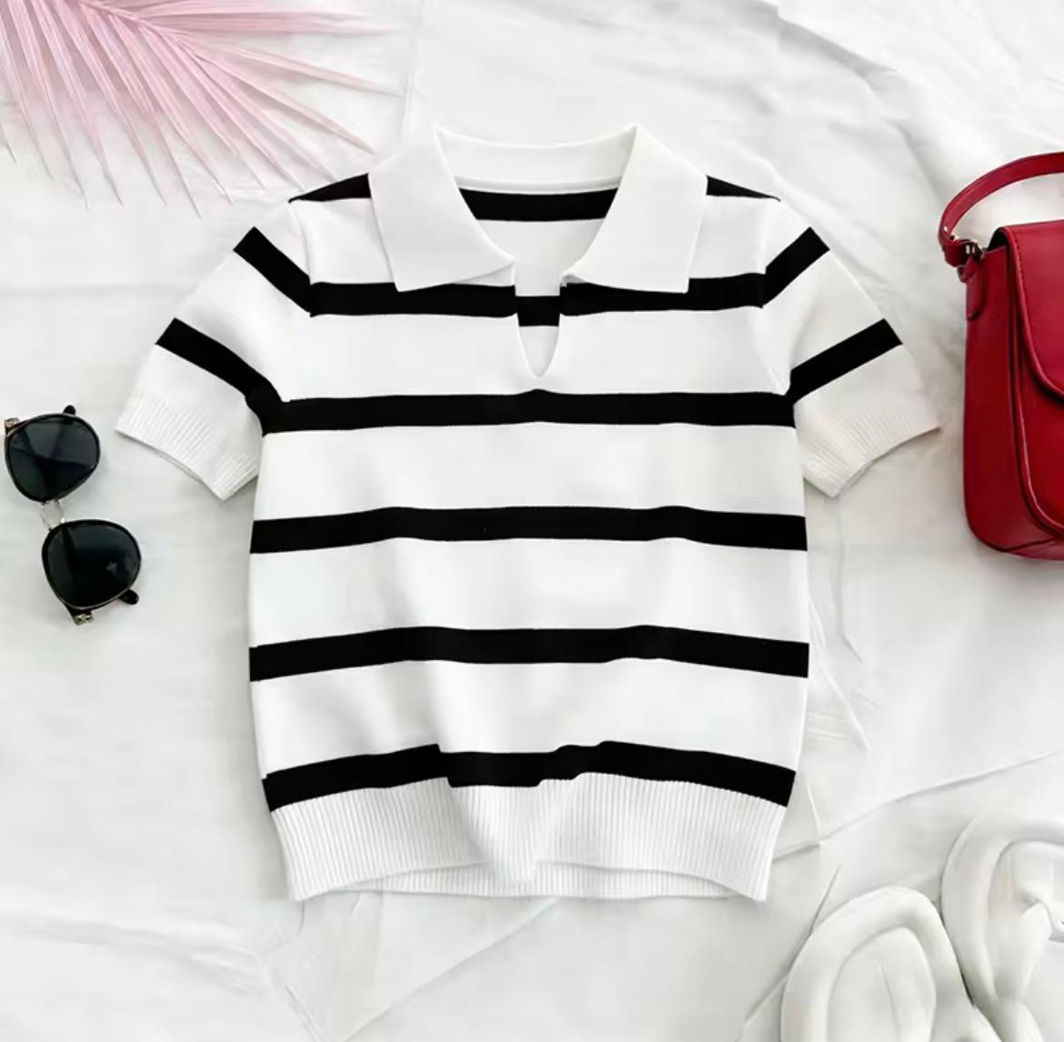 Polo a righe