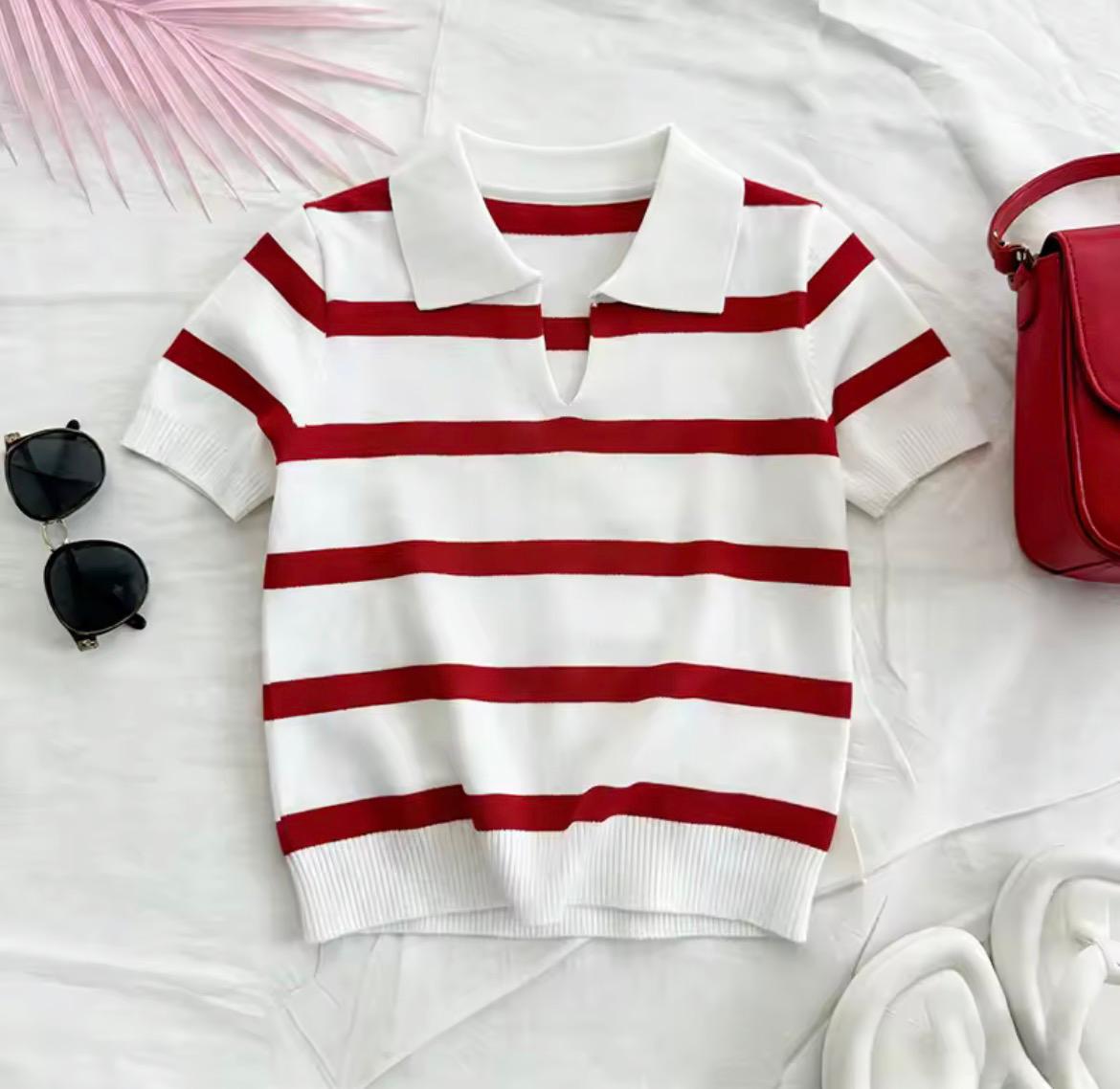 Polo a righe