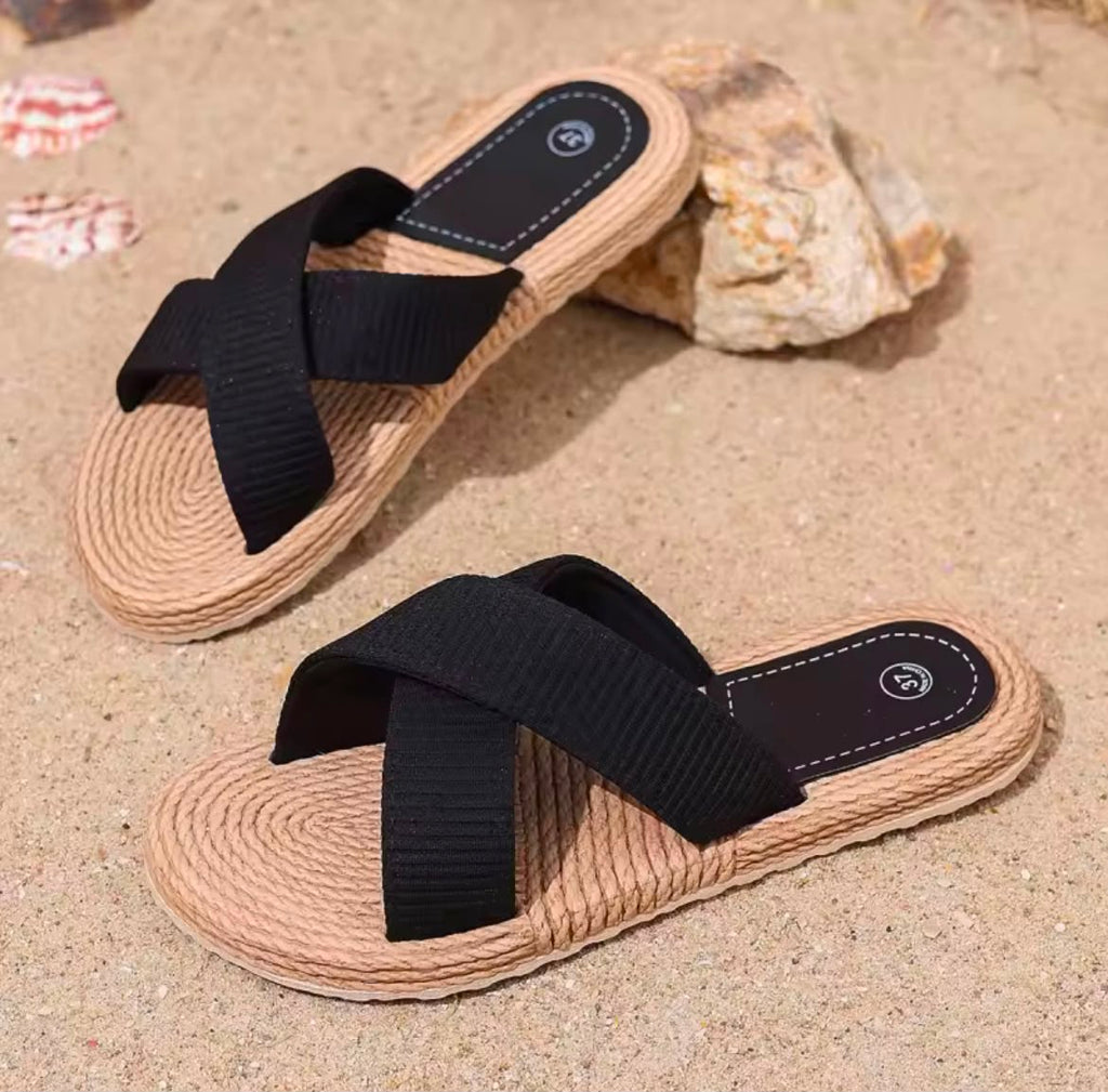Sandalo Boho Estate Donna – Nero| My One Only Shop